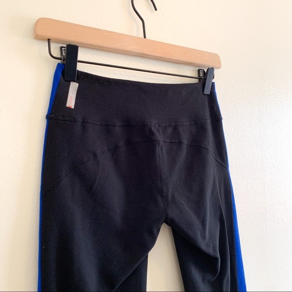 Zella Colorblock Gray Blue Mesh Athletic‎ Workout Leggings Size XS - Picture 7 of 10